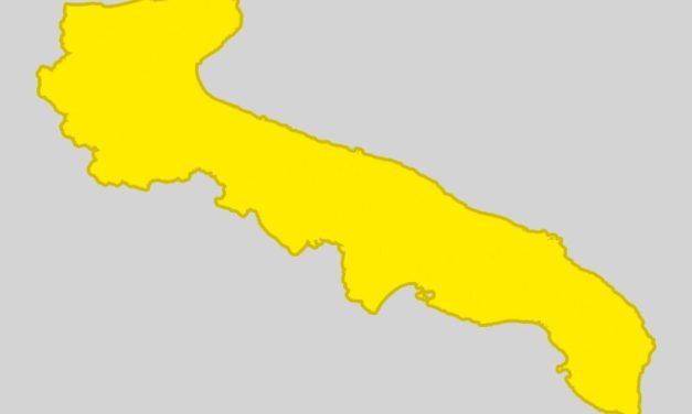 Superata la soglia di sicurezza, Puglia in zona gialla