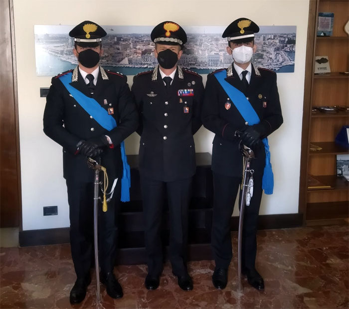 Fasano, il Tenente Diego Umberto Rea è il nuovo comandante del Nucleo Operativo e Radiomobile della Compagnia Carabinieri