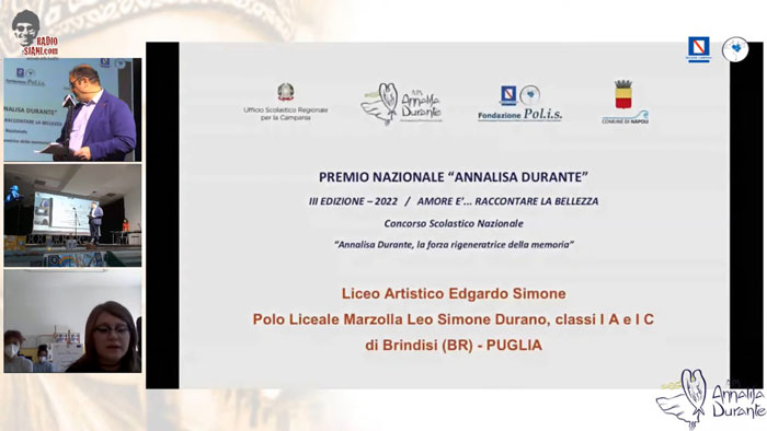 Nuovo premio al Liceo Artistico Simone: menzione speciale per gli studenti delle classi prime concorso nazionale ‘Annalisa Durante’
