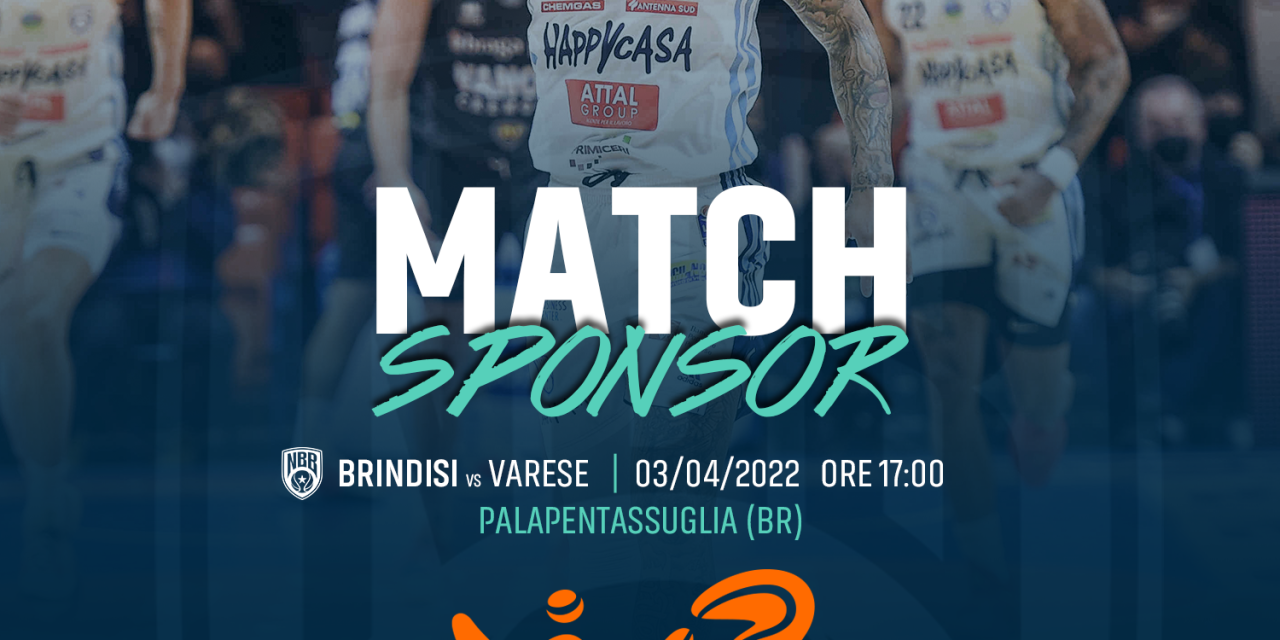 Windtre Store di viale Commenda match sponsor di Brindisi-Varese