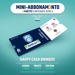 Happy Casa Brindisi, in vendita il mini abbonamento per il finale di stagione