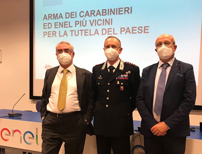 Protocollo di valenza ambientale tra Carabinieri di Brindisi ed Enel incontro tra il Comando Provinciale e l’Azienda energetica presso la Centrale “Federico II” di Cerano
