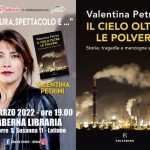 La giornalista e conduttrice Rai Valentina Petrini alla Taberna Libraria di Latiano presenta il suo libro-inchiesta sull’Ilva di Taranto “Il cielo oltre le polveri”