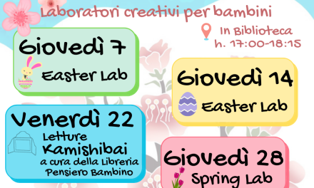 A Ceglie Messapica al via l’iniziativa “Primavera Kids”, una serie di nuovi laboratori creativi per bambini