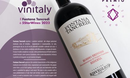 Fontana Tancredi premiato al concorso enologico ‘5 Star Wines’ di Vinitaly2022