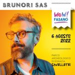 Parco archeologico di Egnazia, Brunori Sas in concerto il 6 agosto per “Wow! Fasano”