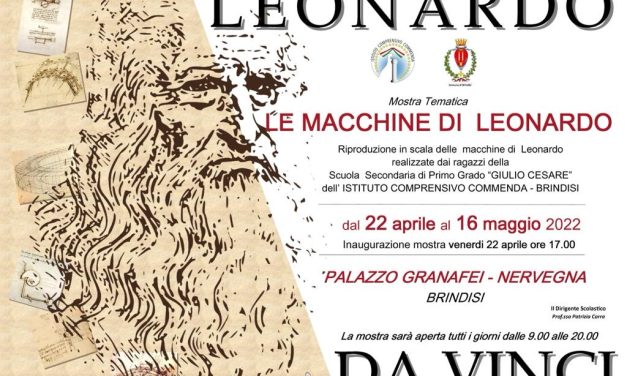 La scuola “Giulio Cesare” organizza una mostra dedicata alle macchine progettate da Leonardo Da Vinci