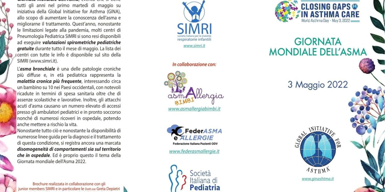 Giornata mondiale dell’asma: iniziativa al Camberlingo di Francavilla Fontana