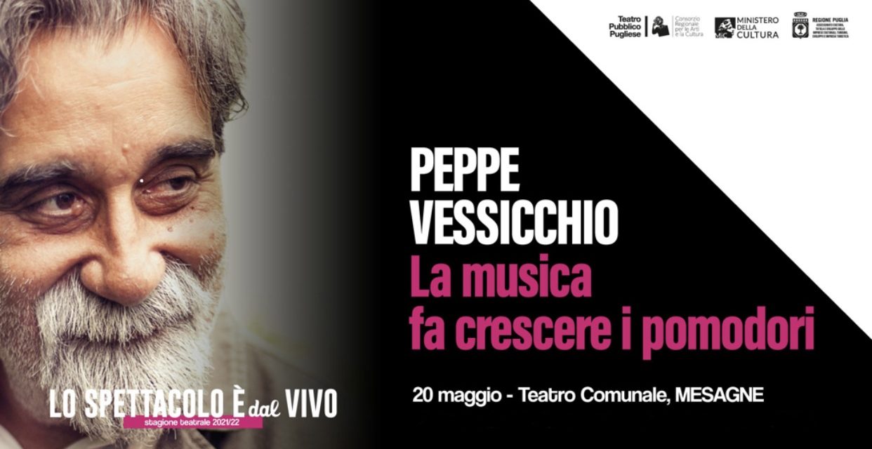 “La musica fa crescere i pomodori”: Peppe Vessicchio al Teatro Comunale di Mesagne