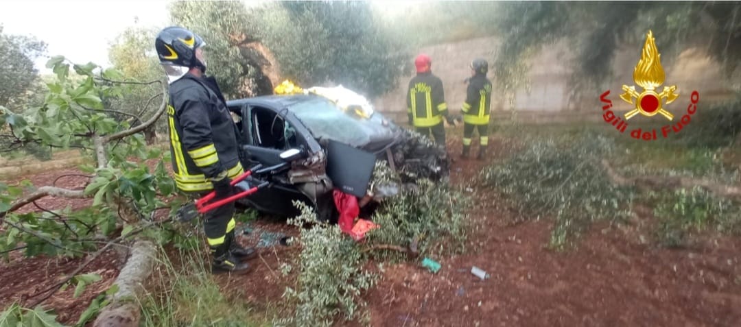 Incidente stradale sulla Ceglie – Villa Castelli, muore un 21enne