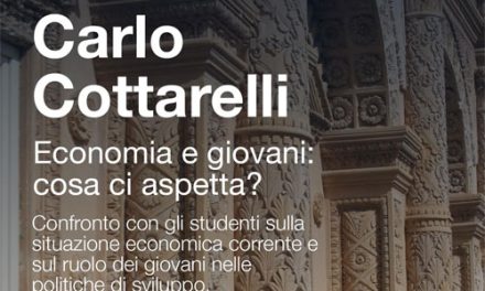 Francavilla Fontana, lunedì 9 maggio incontro con Carlo Cottarelli a Castello Imperiali
