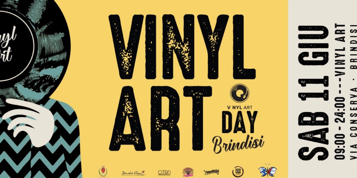 Una ventata di creatività, per la prima volta a Brindisi “ Vinyl Art”