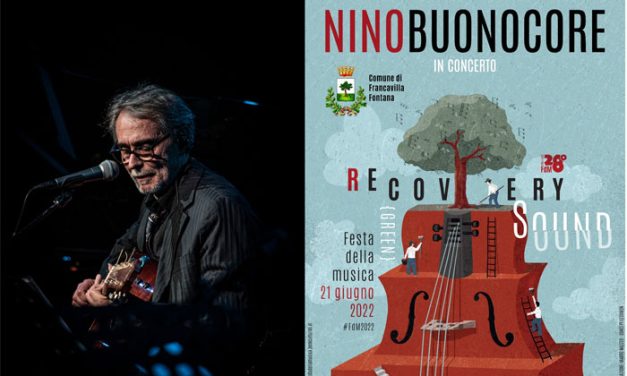 Nino Buonocore in concerto a Francavilla Fontana martedì 21 giugno