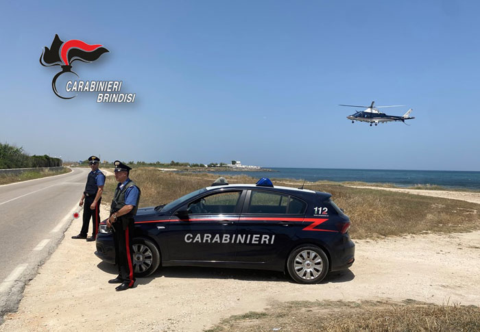Fasano e Ostuni, i Carabinieri intensificano i controlli sul litorale