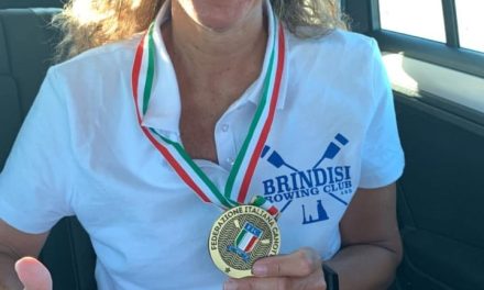 Annalisa Palazzo del Brindisi Rowing Club si aggiudica la medaglia di bronzo ai campionati nazionali assoluti di pararowing