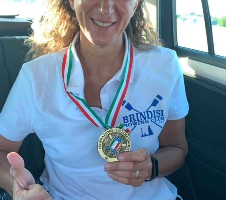 Annalisa Palazzo del Brindisi Rowing Club si aggiudica la medaglia di bronzo ai campionati nazionali assoluti di pararowing