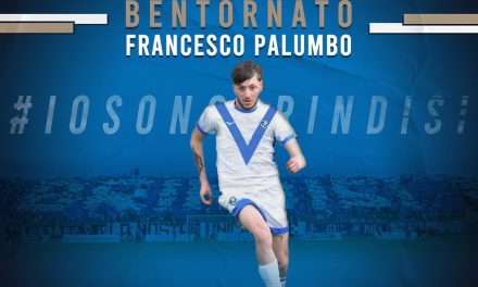Calcio, Francesco Palumbo torna a vestire la maglia del Brindisi
