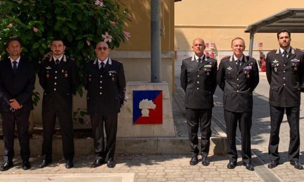 Carabinieri Brindisi, promozioni per il Tenente Barletta e Sottotenente Reccia