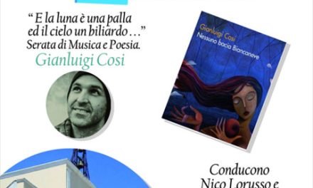 Il Taberna Book Festival parte da San Vito dei Normanni, il 3 agosto in via Crispi serata di poesia e musica con Gianluigi Cosi e Lucio Dalla