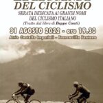Mercoledì 31 agosto a Castello Imperiali “Le leggende del ciclismo”