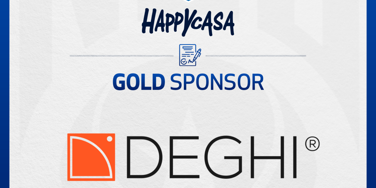 Deghi S.p.a. nuovo Gold Sponsor Happy Casa Brindisi