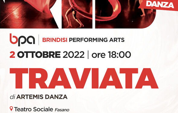 Brindisi Performing Arts, tappa a Fasano con «Traviata»