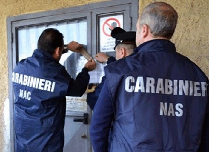 Carabinieri del NAS in azione nel brindisino, sanzioni e sequestri tra prodotti non tracciati e carenze igienico sanitarie