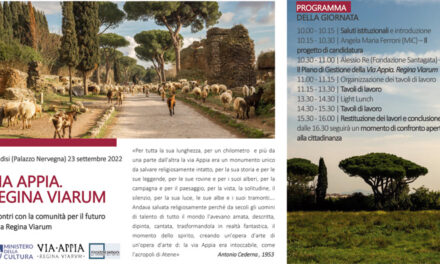 Brindisi ospita l’incontro con il Ministero della Cultura per la candidatura della Via Appia a Patrimonio Unesco
