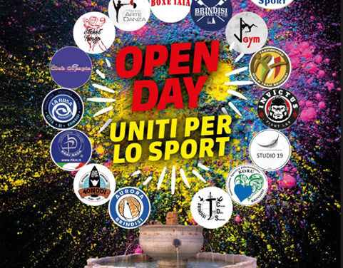 Uniti per lo Sport, sabato dalle 20 in Piazza Vittoria e Corso Umberto “Open Day” delle società brindisine organizzato dal maestro Carmine Iaia
