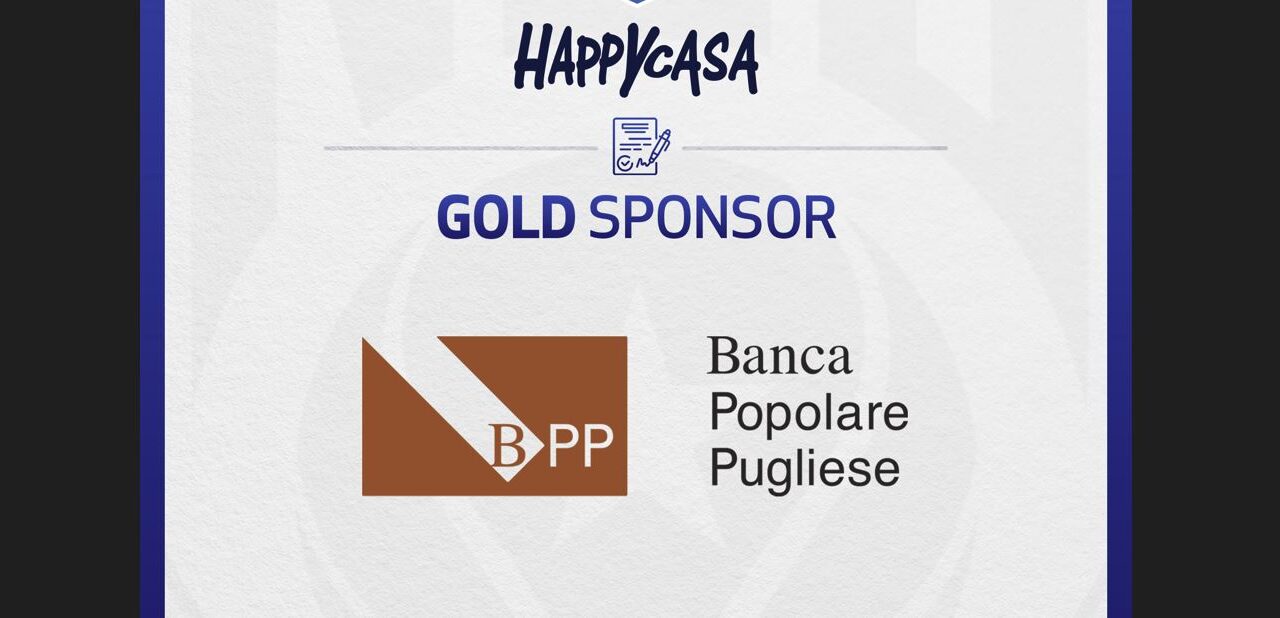Happy Casa Brindisi, Banca Popolare Pugliese Gold Sponsor e Official Bank