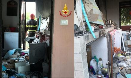 Esplosione nel quartiere Sant’Elia, fuga di gas e scoppio in una villetta, 66enne in ospedale per le ustioni riportate