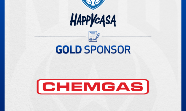 Happy Casa Brindisi, Chemgas  sarà Gold Sponsor per la stagione sportiva 2022/23