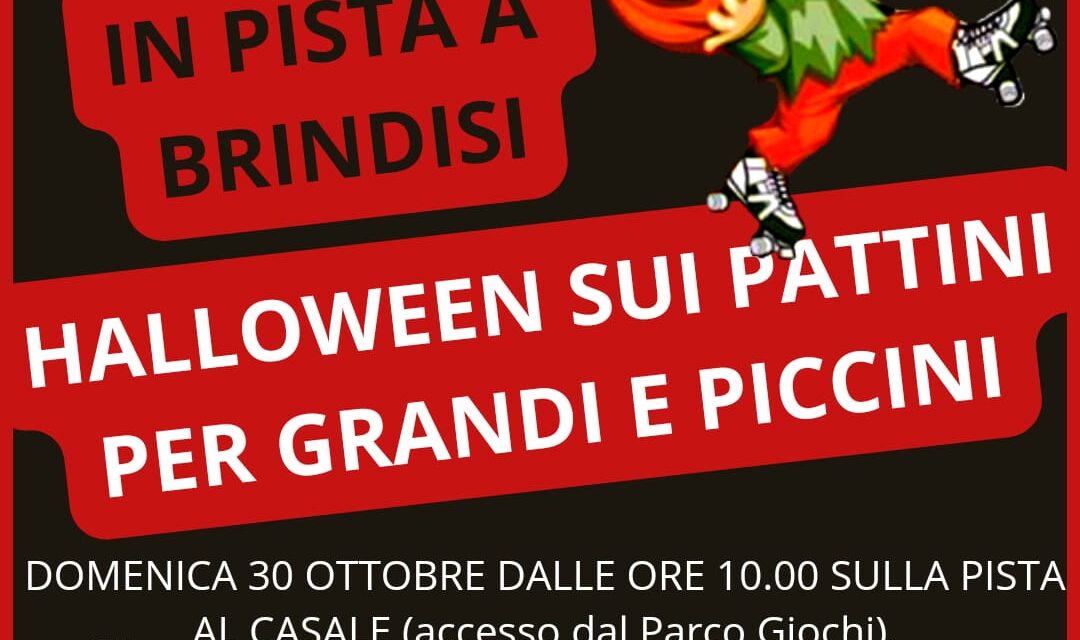 Asd Pattinatori Brindisi organizza “Halloween sui pattini”