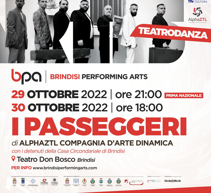 AlphaZTL presenta “I Passeggeri” lo spettacolo con i detenuti della casa circondariale di Brindisi