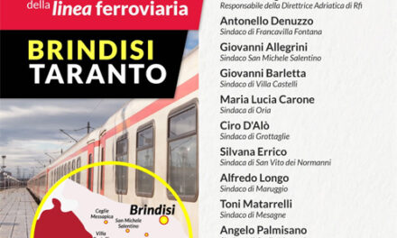 Francavilla Fontana, a Castello Imperiali incontro sul futuro della linea ferroviaria Brindisi – Taranto