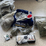 Oltre 7 chili di marijuana pronta per lo spaccio nella sua casa al rione Paradiso di Brindisi, arrestato un 49enne