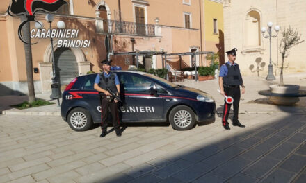 Fasano, carabinieri a controllo del territorio, tre giovani segnalati alla Prefettura