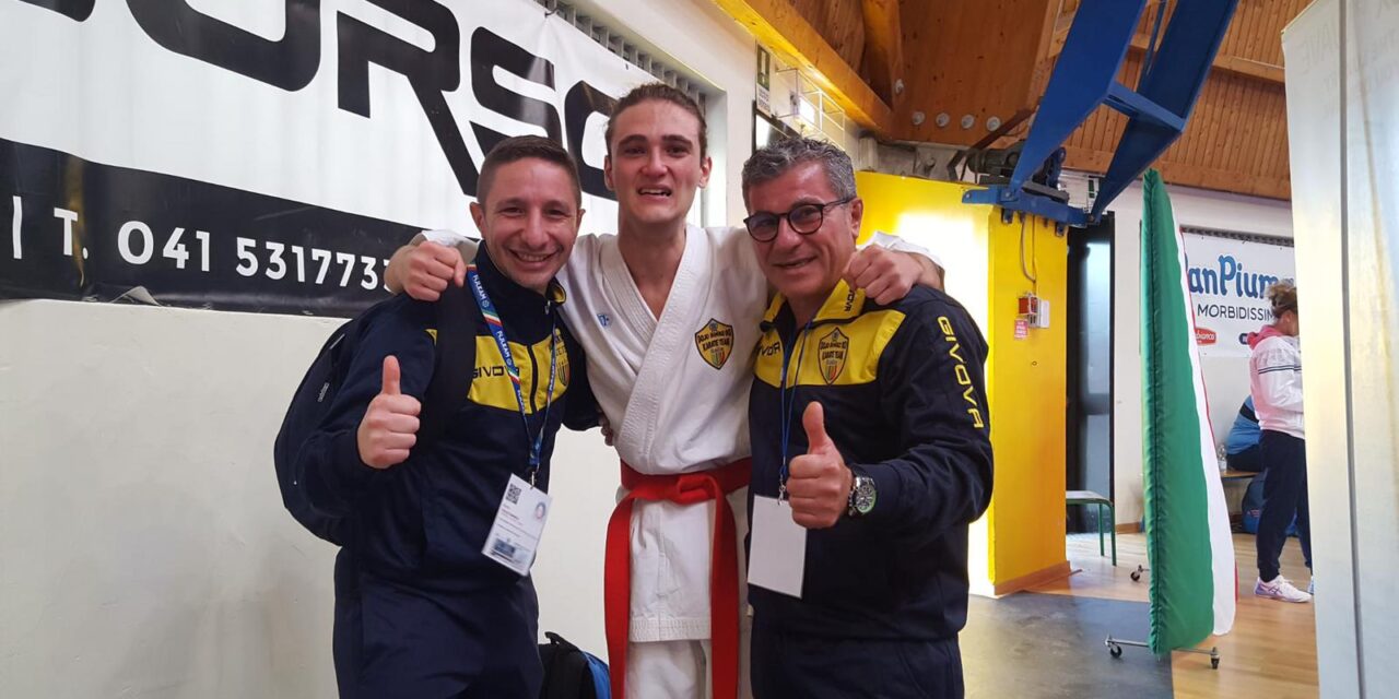 Gabriele Ceglie è campione d’Italia di Parakarate. Titolo nazionale senior per il 19enne brindisino ai campionati di Venezia