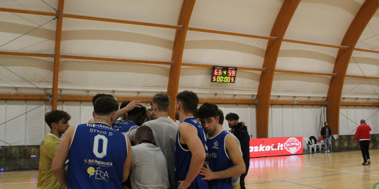 Dinamo Basket Brindisi si spegne contro Castellaneta