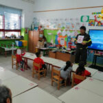 Giornata della sicurezza nelle scuole, I Vigili del Fuoco di Brindisi incontrano i bambini della scuola dell’infanzia