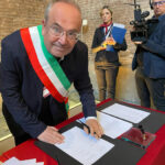 Il sindaco Riccardo Rossi firma a Roma il protocollo per la candidatura  dell’antica Via Appia a patrimonio Unesco