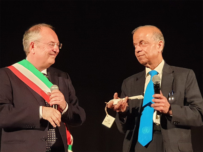 La prima giornata a Brindisi del Sotto-Segretario Generale ONU per il Supporto Operativo, Atul Khare e del Rappresentante Permanente d’Italia presso l’Onu Maurizio Massari