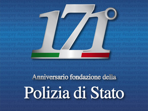 La Polizia di Stato celebra il 171° anniversario della fondazione