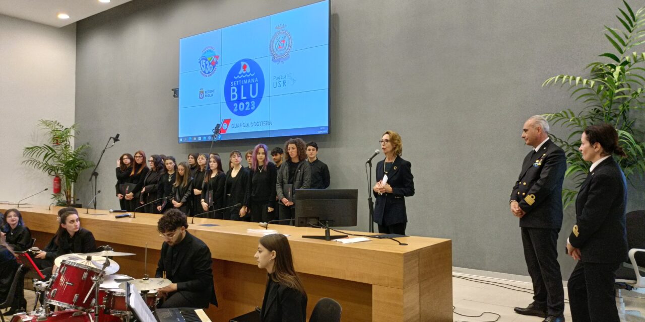 Gli studenti de Liceo musicale Simone Durano di Brindisi  danno il via alla “Settimana Blu 2023”