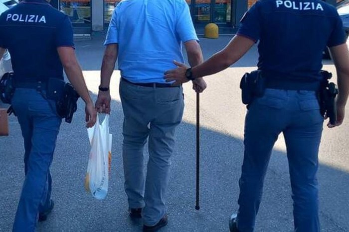 Anziano disorientato soccorso dagli agenti delle Volanti in viale Commenda a Brindisi