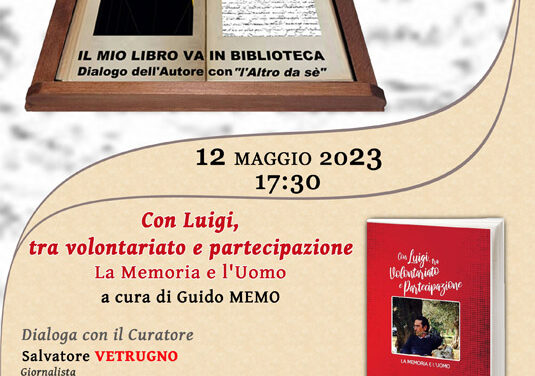 Al Museo Ribezzo la presentazione del libro “Con Luigi, tra volontariato e partecipazione. La Memoria e l’Uomo”