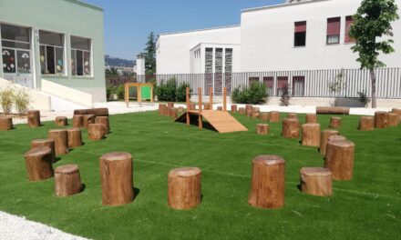 Scuola dell’Infanzia «Pietro Nenni», ecco il nuovo giardino per una didattica all’aria aperta
