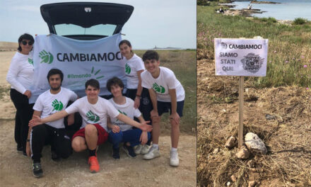 Via 150 chili di rifiuti dall’Isola di Sant’Andrea in azione i volontari di “Cambiamoci il mondo che vogliamo” del 16enne Davide Avantaggiato
