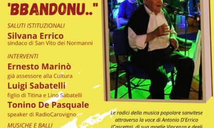 San Vito dei Normanni, serata omaggio alla memoria del cantore “trainiere” Ntogniu Cascetta