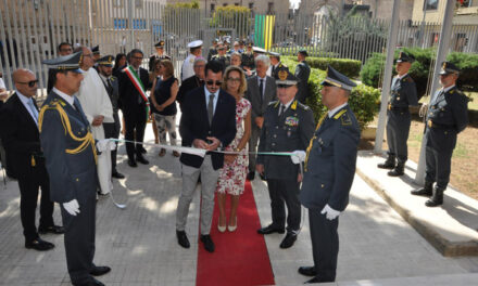 Guardia di Finnza Brindisi, inaugurata la nuova caserma della Compagnia di Francavilla Fontana, intitolata al brigadiere Emanuela Manisco, medaglia di bronzo al Valor Militare